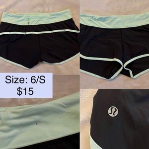 Lululemon women’s athletic shorts